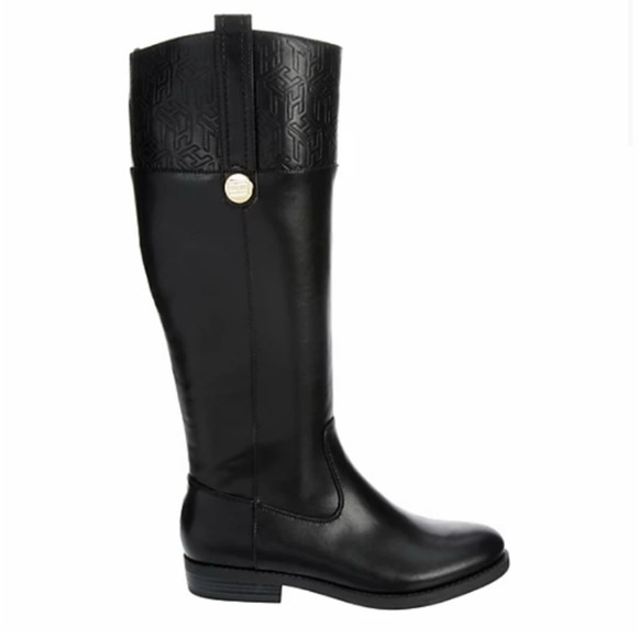 TOMMY HILFIGER WOMENS SEMIRA TALL BOOT - Picture 6 of 8